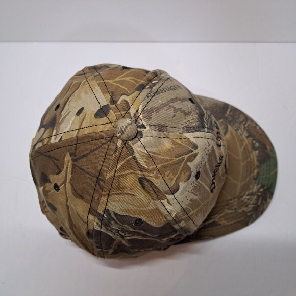 Ducks Unlimited Camo Adjust Strapback Hat Outdoors Hunting Embroidery Logo - Picture 6 of 10